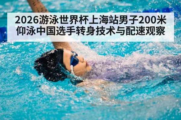 backstroke swimmer competition pool